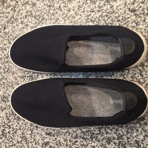Allbirds Mens Black Wool Flats